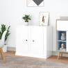 Sideboards 2 pcs High Gloss White 37.5x35.5x67.5 cm Engineered Wood Colour high gloss white Quantity in Package 2 