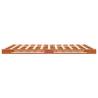 Pallet Bed Wax Brown 140x200 cm Solid Pine - Hipomarket