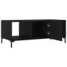 Stylish Black Coffee Table 102x50x40 cm | Hipomarket