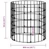 Circular Gabion Pole Galvanised Steel Ø50x50 cm | HipoMarket