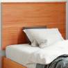 Headboard Wax Brown 90 cm Solid Wood Pine Colour wax brown Size 94 x 82.5 cm Quantity in Package 1 