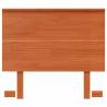 Stylish Wax Brown Solid Wood Pine Headboard - 90 cm