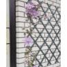 Nature Garden Trellis 50x150 cm PVC Anthracite Colour anthracite Size 50 x 150 cm Quantity in Package 1 