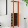 Wax Brown Towel Rack | Solid Pine 23x18x90 cm | Hipomarket