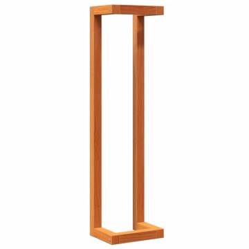 Wax Brown Towel Rack | Solid Pine 23x18x90 cm | Hipomarket