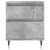 Concrete Grey Bedside Cabinet - Stylish & Durable Design