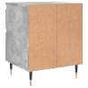 Concrete Grey Bedside Cabinet - Stylish & Durable Design