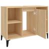 Sonoma Oak Sink Cabinet - Stylish & Functional Bathroom Storage