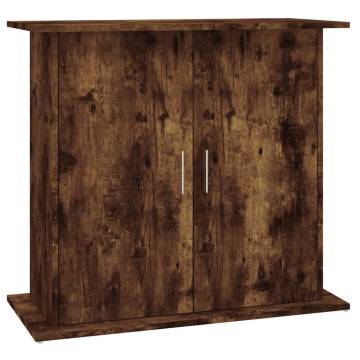 Aquarium Stand Smoked Oak - Durable & Stylish (81x36x73 cm)