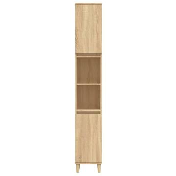 Bathroom Cabinet Sonoma Oak - Stylish & Functional Storage