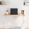 Desk Top 80x40x2.5 cm Solid Wood Beech Colour brown Size 80 x 40 x 2.5 cm 