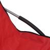 Folding Beach Chairs 2 pcs Red Fabric - Comfortable & Durable