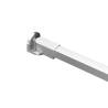 Stainless Steel Support Arm for Bath Enclosure - 47.5 cm