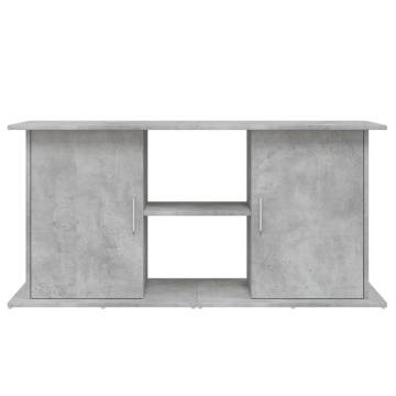 Aquarium Stand Concrete Grey 121x41 cm - Durable & Stylish