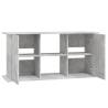 Aquarium Stand Concrete Grey 121x41 cm - Durable & Stylish