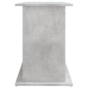 Aquarium Stand Concrete Grey 121x41 cm - Durable & Stylish