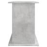 Aquarium Stand Concrete Grey 121x41 cm - Durable & Stylish