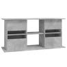 Aquarium Stand Concrete Grey 121x41 cm - Durable & Stylish