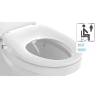 EISL Soft Close Toilet Seat & Bidet Attachment - White