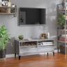 TV Cabinet Grey Sonoma 100x34.5x44.5 cm Engineered Wood Colour grey sonoma Quantity in Package 1 Width 100 cm Depth 34.5 cm 