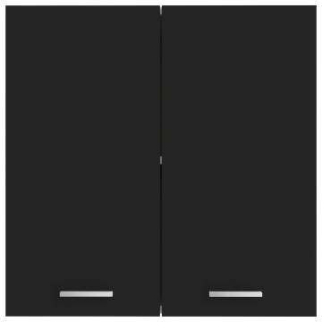 Hanging Cabinet Black 60x31x60 cm | Stylish Storage Solution