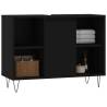 Stylish Black Bathroom Cabinet | 80x33x60 cm | HipoMarket