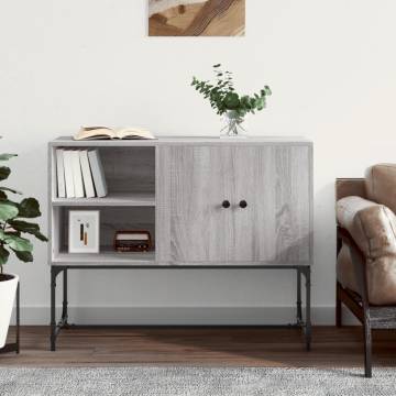 Industrial Grey Sonoma Sideboard 100x40x79.5 cm | HipoMarket