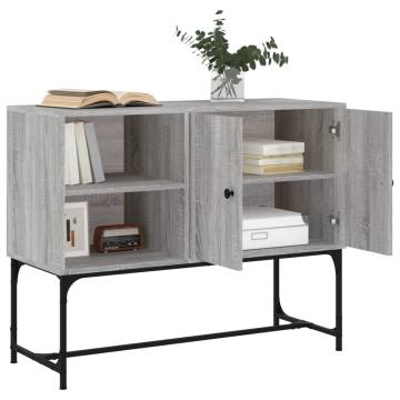 Industrial Grey Sonoma Sideboard 100x40x79.5 cm | HipoMarket