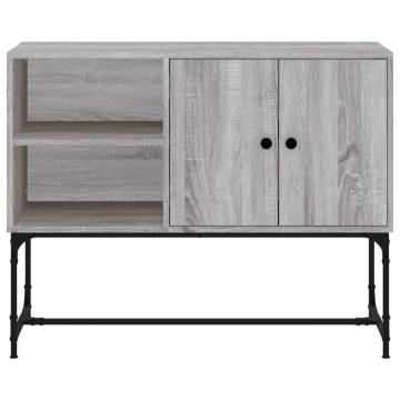 Industrial Grey Sonoma Sideboard 100x40x79.5 cm | HipoMarket