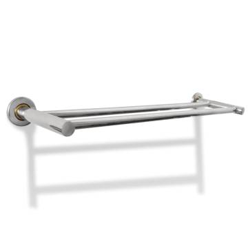 Buy Stainless Steel Towel Rack - 2 Tubes | HipoMarket UK