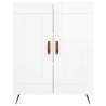 High Gloss White Highboard | Stylish Storage Solution