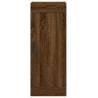 Stylish Highboard Brown Oak - Engineered Wood Storage Solution