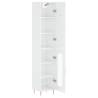 Highboard High Gloss White | Stylish Storage Solution