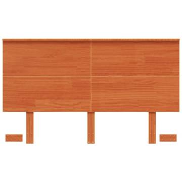 Wax Brown Headboard 120 cm | Solid Pine Wood | Stylish Design