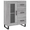 Stylish Highboard Grey Sonoma - Elegant Storage Solution