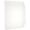 Roller Shutter Aluminium 100x120 cm - White | HipoMarket