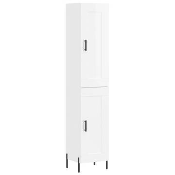 Stylish Highboard High Gloss White - Elegant Storage Solution