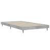 Concrete Grey Bed Frame 90x190 cm - Single Engineered Wood