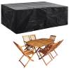 Garden Furniture Cover 8 Eyelets 242x162x100 cm Size 242 x 162 x 100 cm Quantity in Package 1 