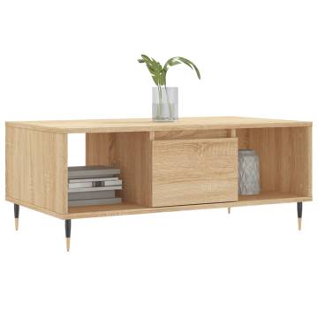 Sonoma Oak Coffee Table - Stylish & Functional | HipoMarket UK