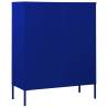 Navy Blue Chest of Drawers - Stylish Steel Storage Solution