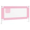 Toddler Safety Bed Rail Pink 150x25 cm | Hipomarket