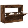 Shoe Cabinet Smoked Oak 80x34x63 cm Engineered Wood Colour smoked oak Size 80 x 34 x 63 cm Quantity in Package 1 Number of 