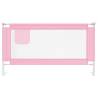 Toddler Safety Bed Rail Pink 150x25 cm | Hipomarket