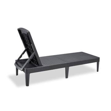 Keter Sunlounger Jaipur Graphite - Stylish & Durable Design