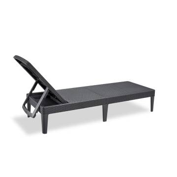 Keter Sunlounger Jaipur Graphite - Stylish & Durable Design