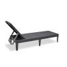 Keter Sunlounger Jaipur Graphite - Stylish & Durable Design