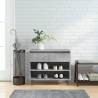 Shoe Cabinet Concrete Grey 70x36x60 cm Engineered Wood Colour concrete grey Quantity in Package 1 Number of Number of shelves 