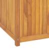 Garden Box 200x50x55 cm Solid Teak Wood - Stylish Storage Solution