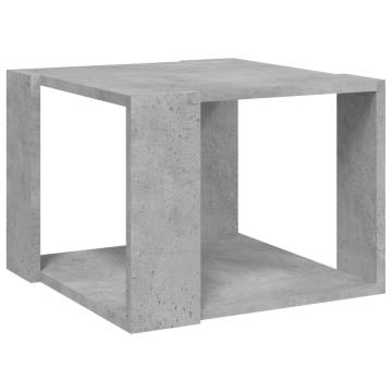 Modern Concrete Grey Coffee Table - Stylish & Practical